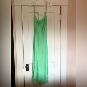 ZARA SATIN EFFECT DRESS
